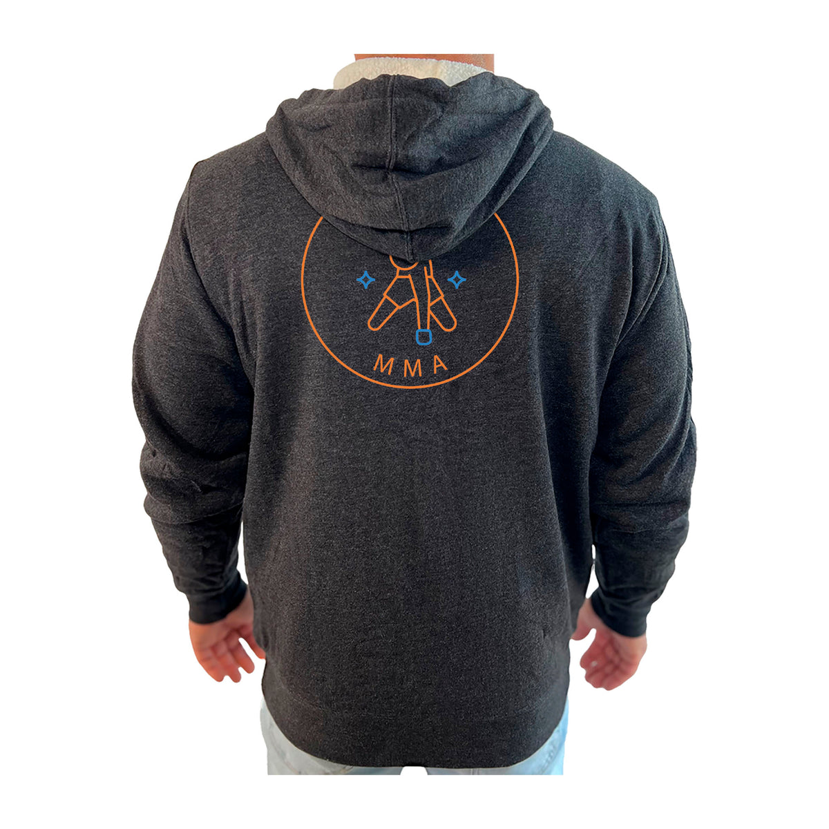 Orion Sports Club Academy Sherpa Lined Zip-Up Hoodie #8024 H