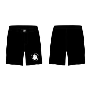 Bearclan Jiu-Jitsu All Black Custom Shorts #8025
