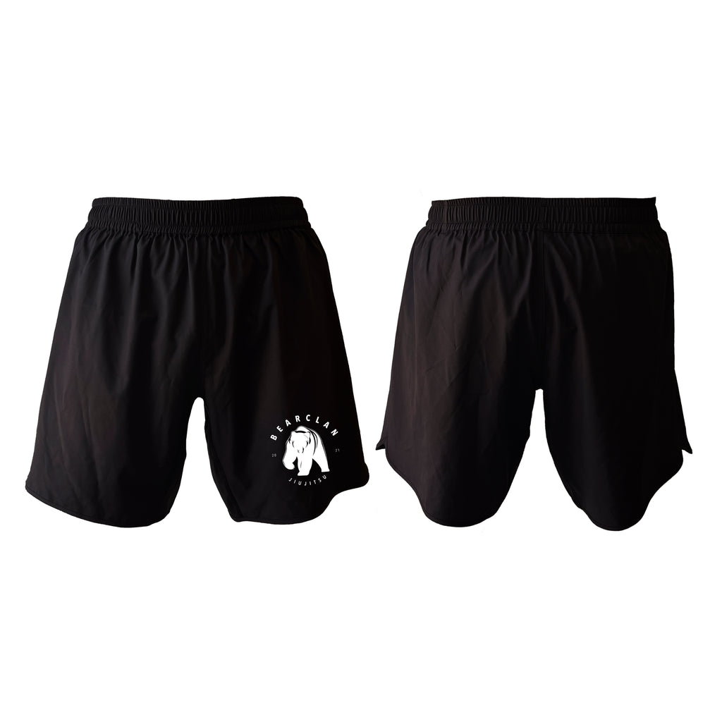 Bearclan Jiu-Jitsu All Black Custom Shorts 2.0 #8025