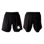 Bearclan Jiu-Jitsu All Black Custom Shorts 2.0 #8025