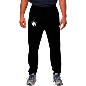 Bearclan Jiu-Jitsu Academy Joggers - Black and Charcoal #8025 A