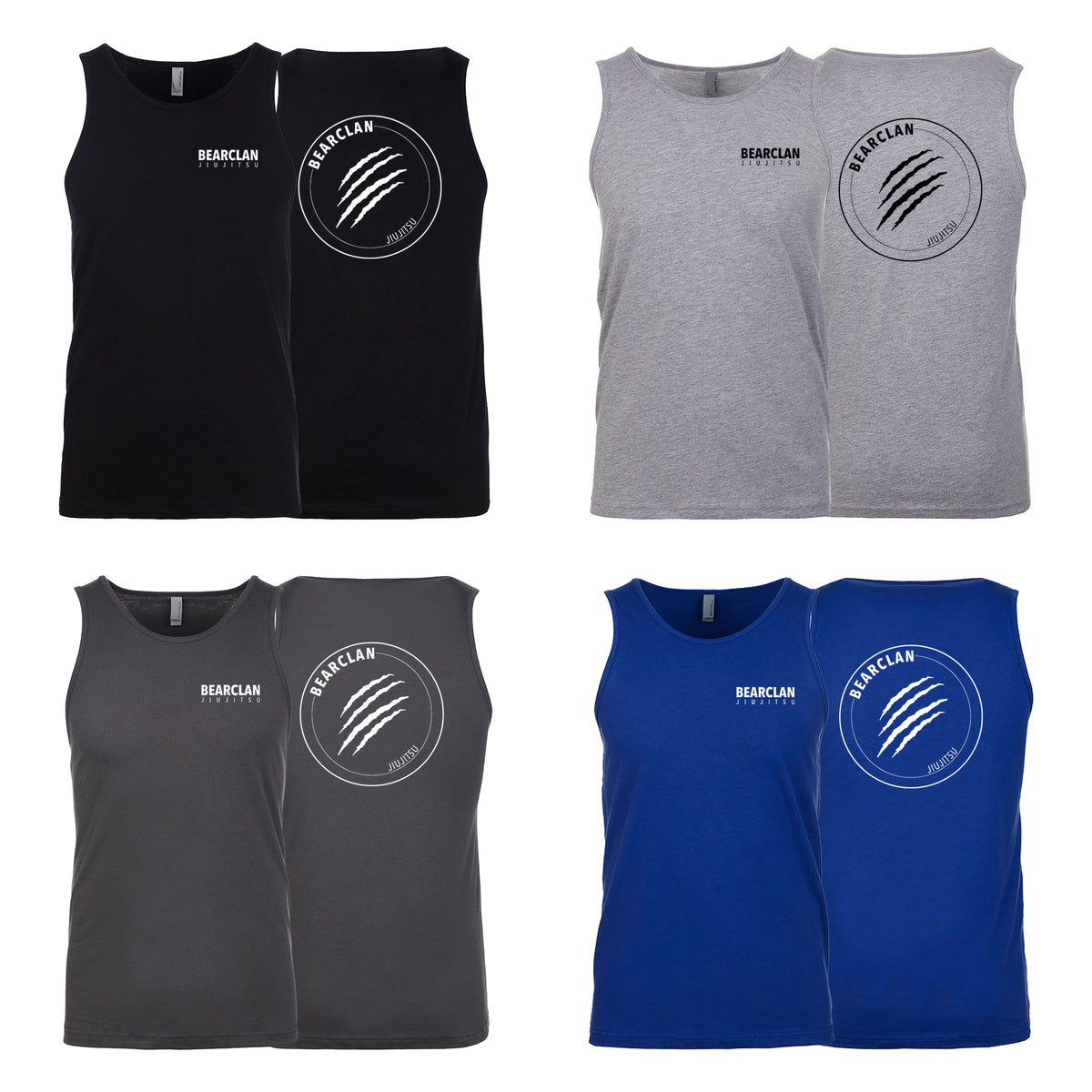 Bearclan Jiu-Jitsu Next Level Tank Tops #8025 A