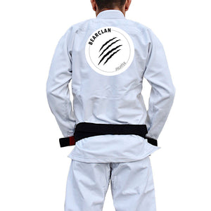 Bearclan Jiu-Jitsu Academy Adults Gi - White #1281 B