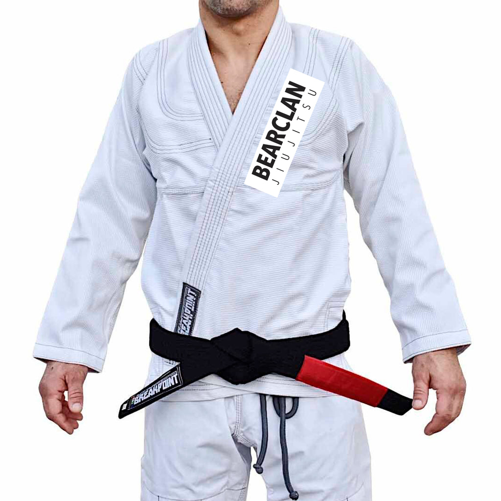 Bearclan Jiu-Jitsu Academy Kids Gi - White #1281 B