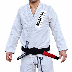 Bearclan Jiu-Jitsu Academy Adults Gi - White #1281 B