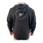 Bearclan Jiu-Jitsu Academy Sherpa Lined Zip-Up Hoodie #8025 A