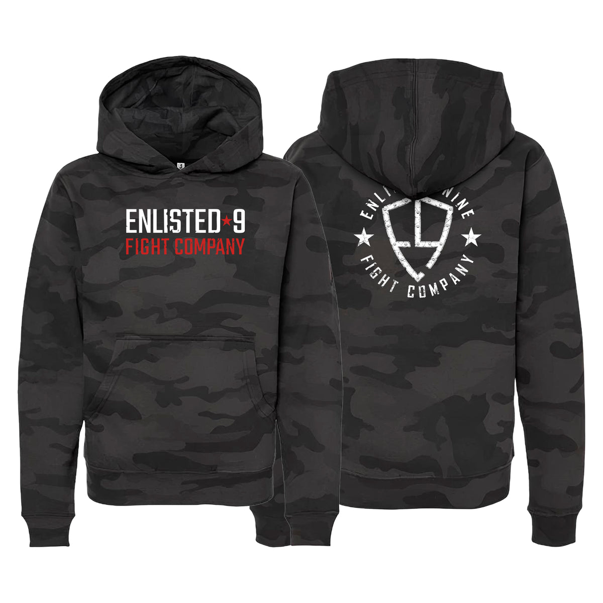 Enlisted Nine Academy Sweater Kids Hoodie #8026 A
