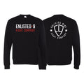 Enlisted Nine Academy Crewneck Sweatshirt #8026 A
