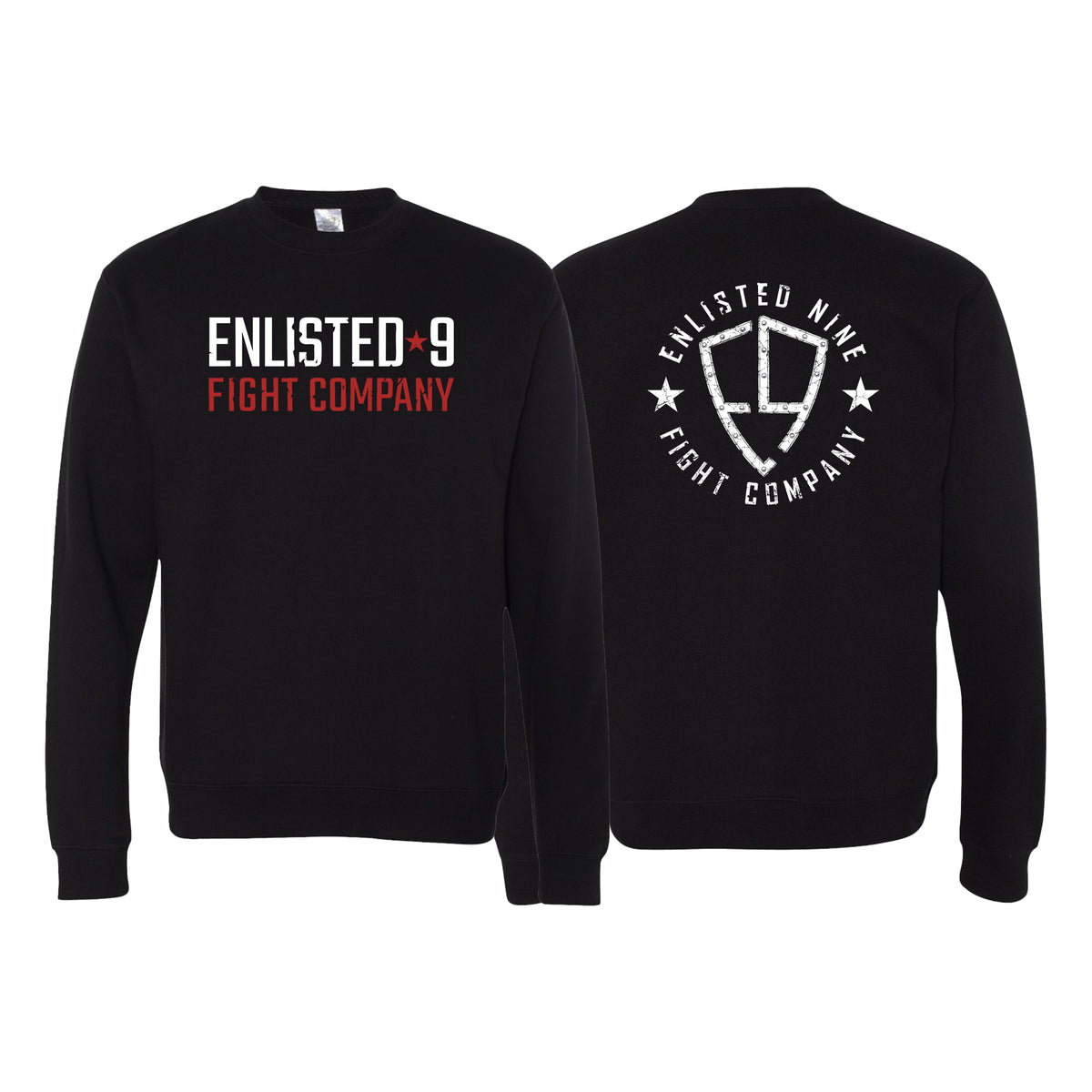 Enlisted Nine Academy Crewneck Sweatshirt #8026 A