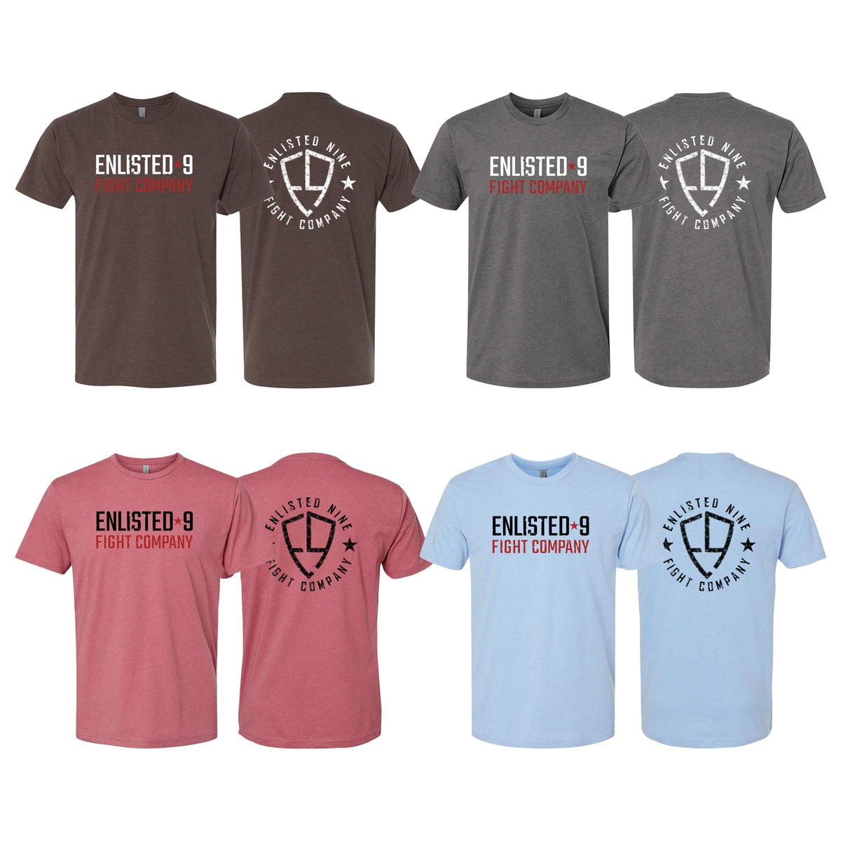 Enlisted Nine Next Level CVC Shirt #8026 A