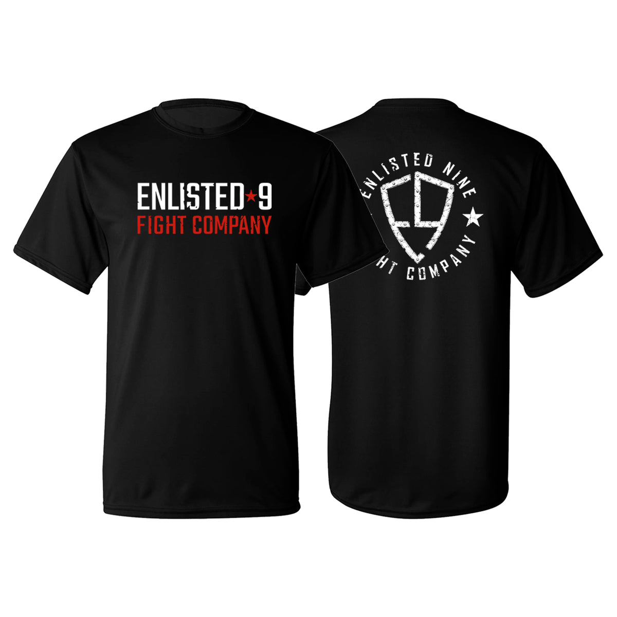 Enlisted Nine Academy Dry Fit Shirts #8026 A 