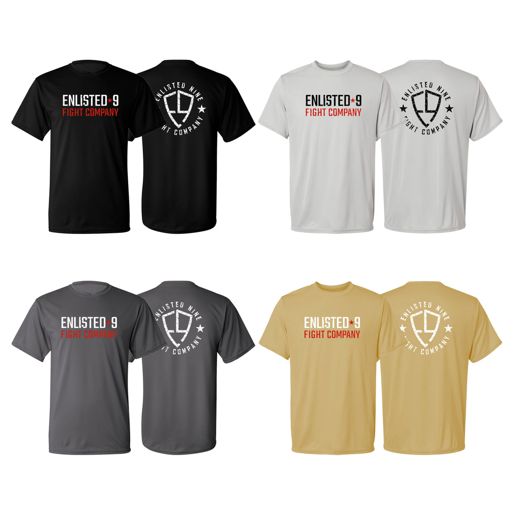 Enlisted Nine Academy Dry Fit Shirts #8026 A 
