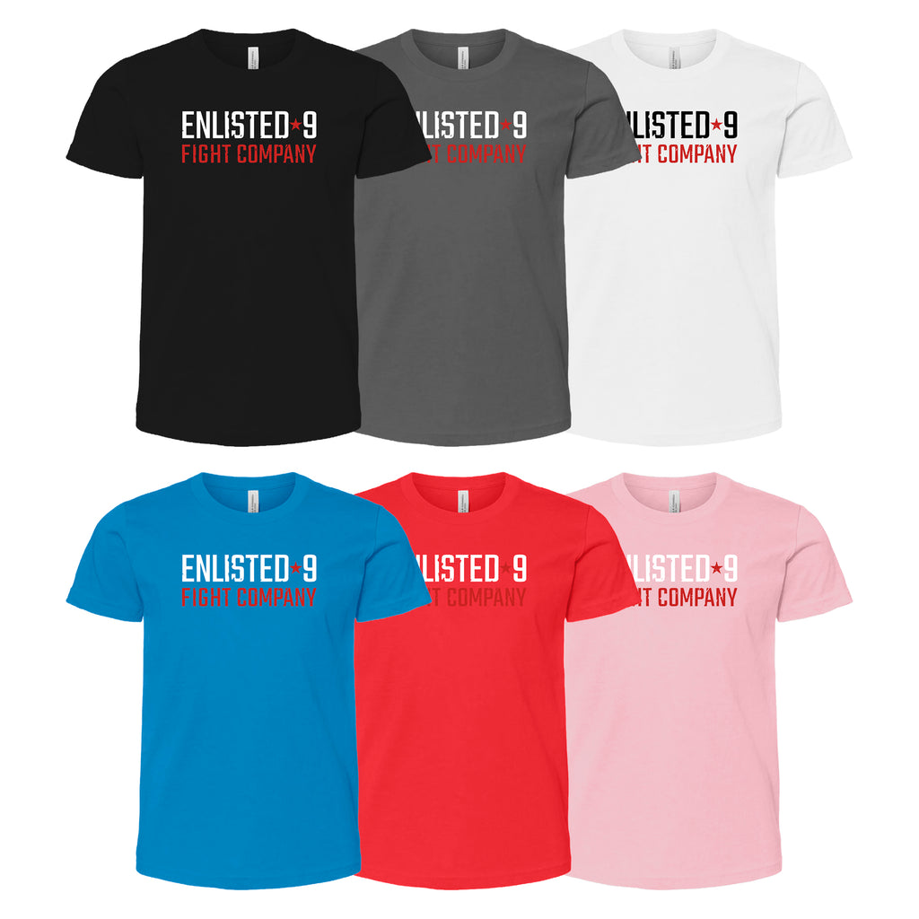 Enlisted Nine Academy Kids Shirts #8026 A