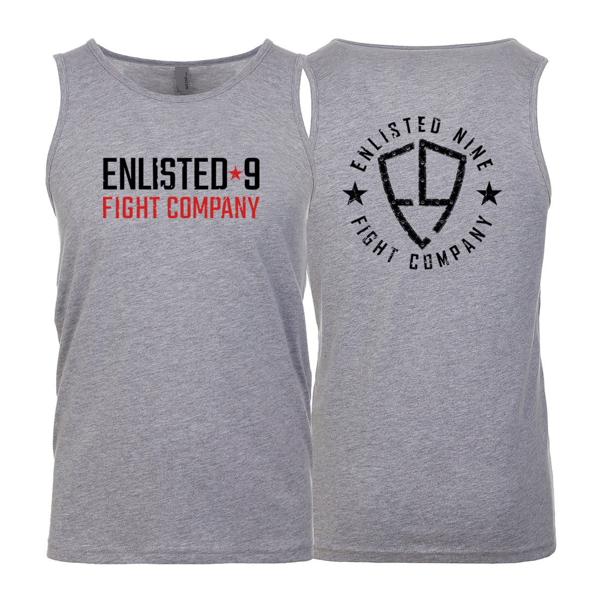 Enlisted Nine Next Level Tank Tops #8026 A