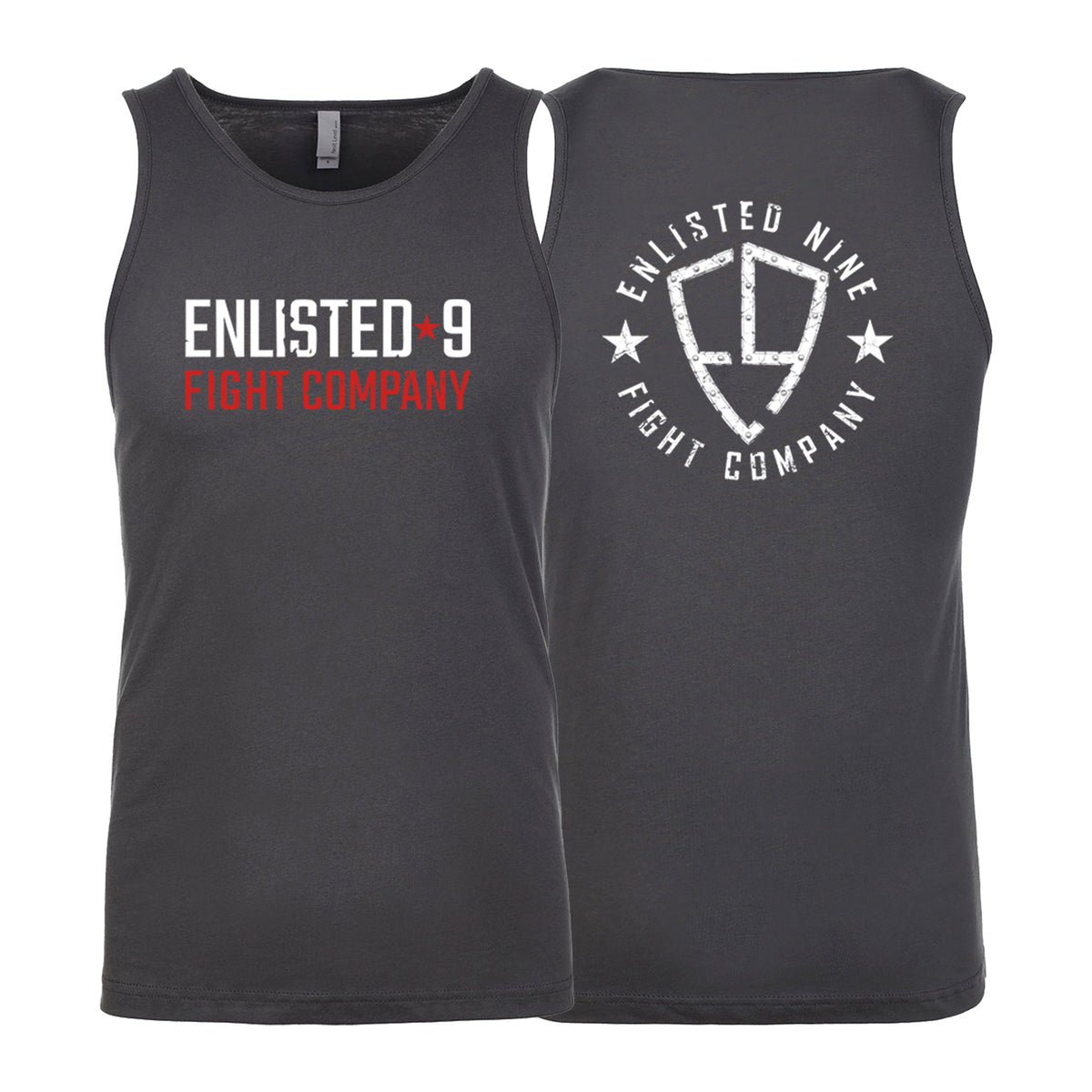 Enlisted Nine Next Level Tank Tops #8026 A