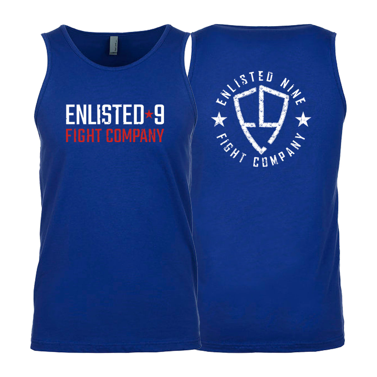 Enlisted Nine Next Level Tank Tops #8026 A