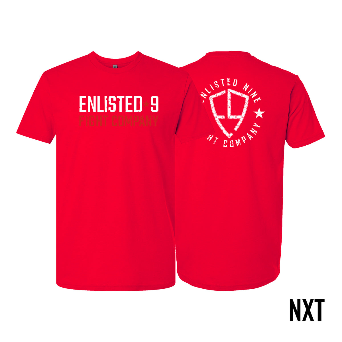 Enlisted Nine Next Level Adult Shirts #8026 A