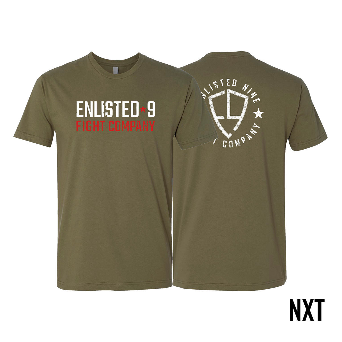 Enlisted Nine Next Level Adult Shirts #8026 A