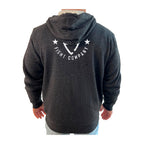Enlisted Nine Academy Sherpa Lined Zip-Up Hoodie #8026 B