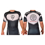 Enlisted Nine Fight Company - Hagerstown Academy Rash Guards Black/White #8027 A