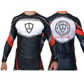 Enlisted Nine Fight Company - Hagerstown Academy Ranked Long Sleeve Rash Guards #8027 A