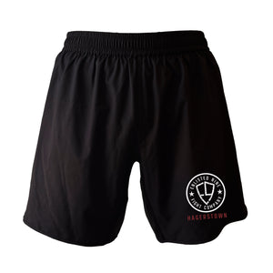 Enlisted Nine Fight Company - Hagerstown All Black Custom Shorts 2.0 #8027