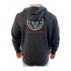 Enlisted Nine Fight Company - Hagerstown Academy Sherpa Lined Zip-Up Hoodie #8027 C