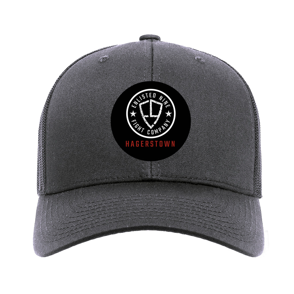 Enlisted Nine Fight Company - Hagerstown Academy Trucker Hat #8027
