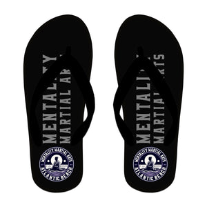 Mentality Martial Arts Academy Flip Flops #8028 B