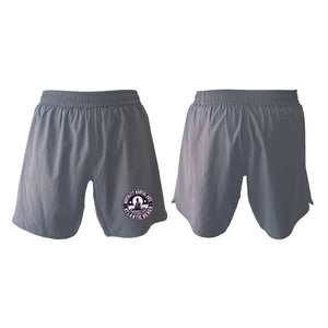 Mentality Martial Arts Academy Custom Shorts Grey 2.0 #8028 B