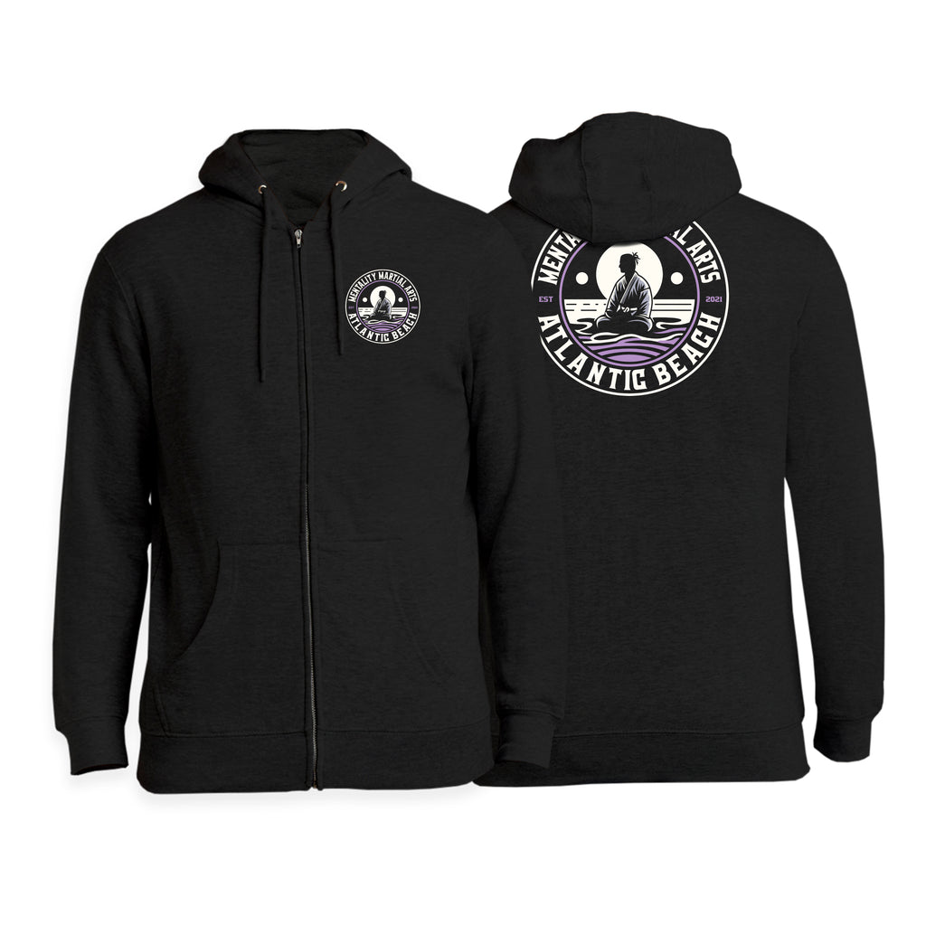 Mentality Martial Arts Academy Zip Up Hoodies #8028 B