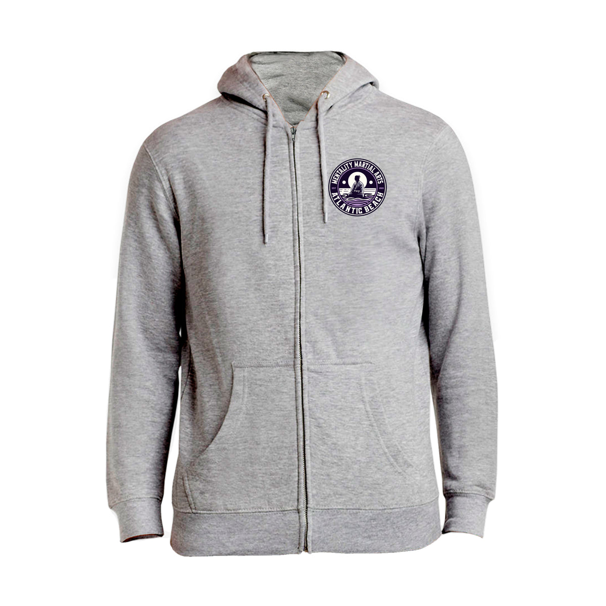 Mentality Martial Arts Academy Zip Up Hoodies #8028 B