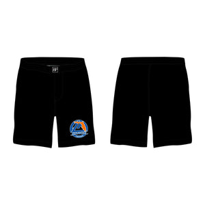 Gracie Fishhawk Jiu-Jitsu All Black Custom Shorts #8029 A