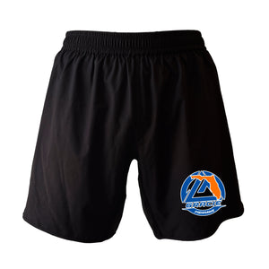 Gracie Fishhawk Jiu-Jitsu All Black Custom Shorts 2.0 #8029 A