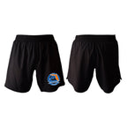 Gracie Fishhawk Jiu-Jitsu All Black Custom Shorts 2.0 #8029 A