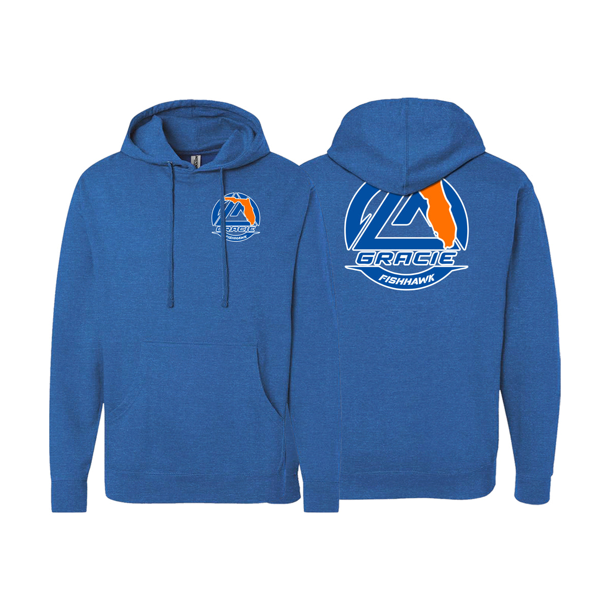 Gracie Fishhawk Jiu-Jitsu Academy Sweater Hoodie #8029 A