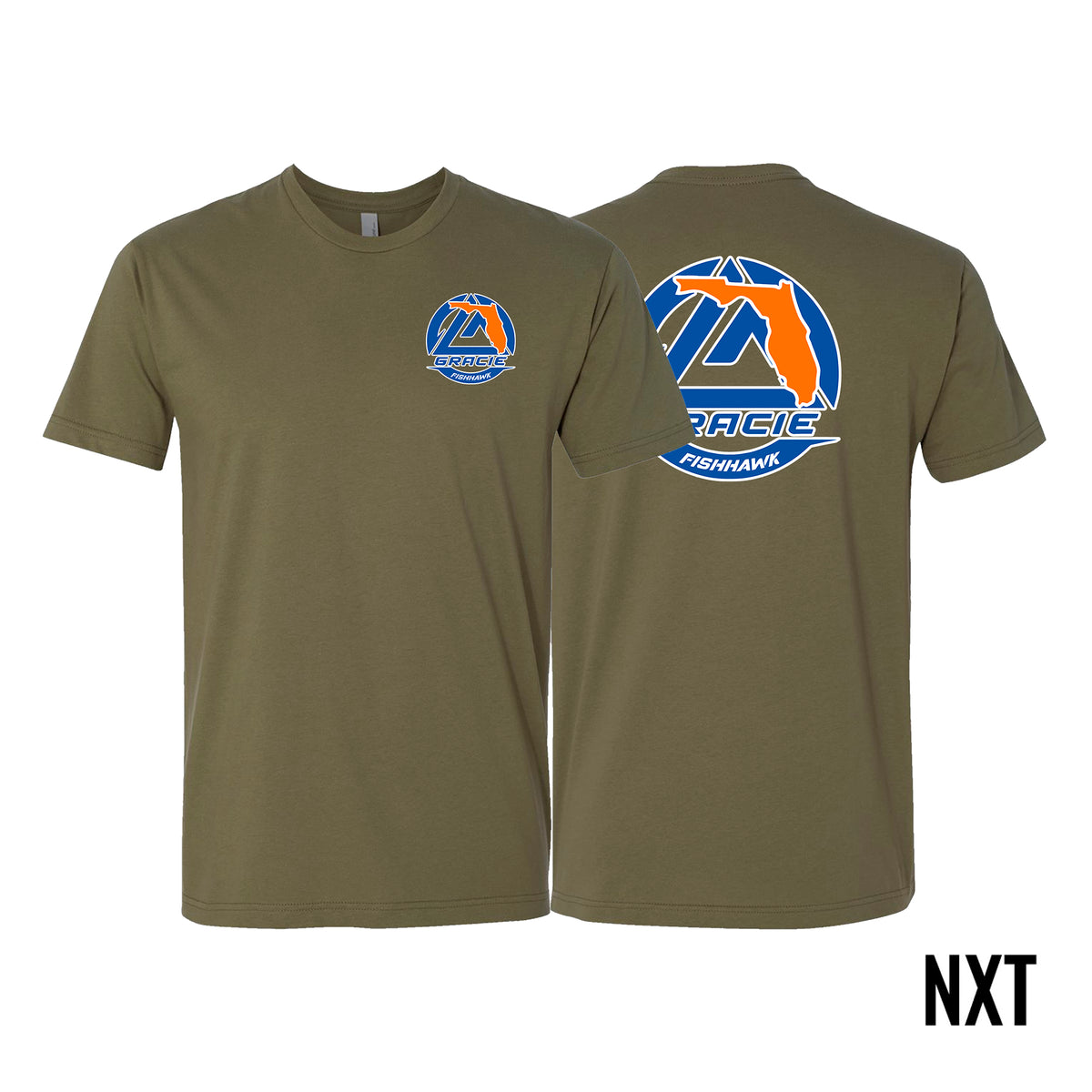 Gracie Fishhawk Jiu-Jitsu Next Level Adult Shirts #8029 A