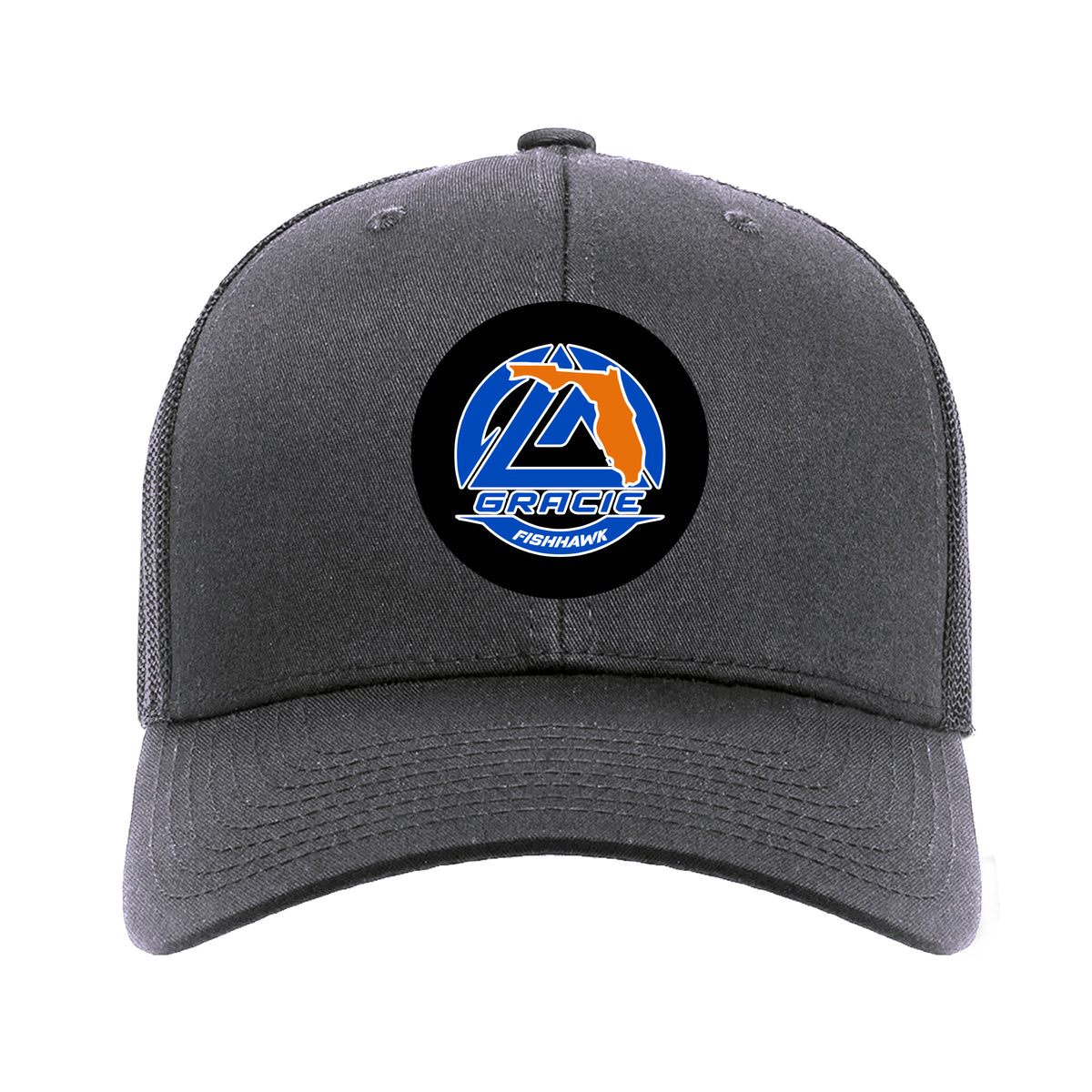 Gracie Fishhawk Jiu-Jitsu Academy Trucker Hat #8029 A