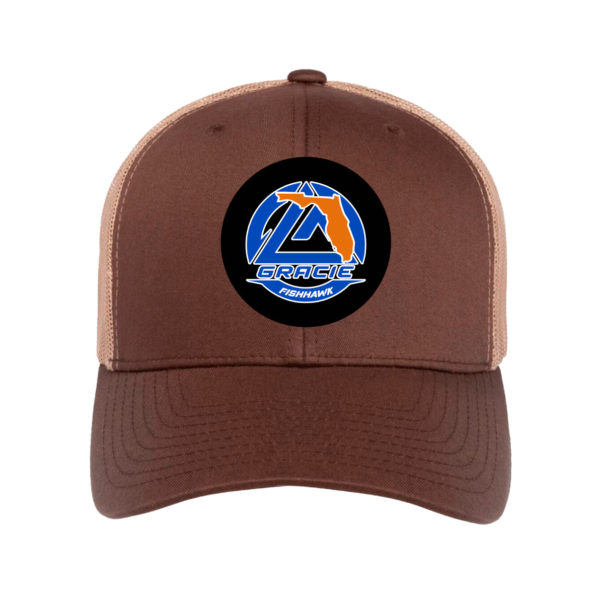 Gracie Fishhawk Jiu-Jitsu Academy Trucker Hat #8029 A