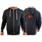 Cape May Brazilian Jiu Jitsu Academy Sherpa Lined Zip-Up Hoodie #8030 A