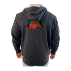 Cape May Brazilian Jiu Jitsu Academy Sherpa Lined Zip-Up Hoodie #8030 A