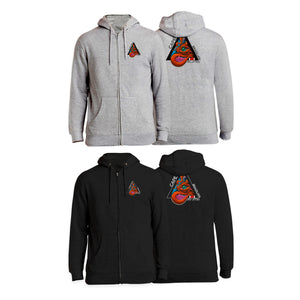 Cape May Brazilian Jiu Jitsu Academy Zip-Up Hoodies #8030 A