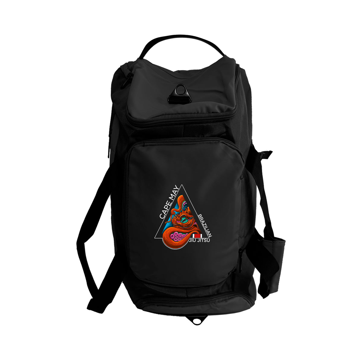 Cape May Brazilian Jiu Jitsu Academy Hybrid Duffel Backpack #8030 B