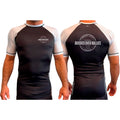 Buddies Over Bullies All Black Ranked Short Sleeve Rash Guards #8031 A