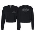 Buddies Over Bullies Women's Cropped Crewneck Sweatshirt #8031 A