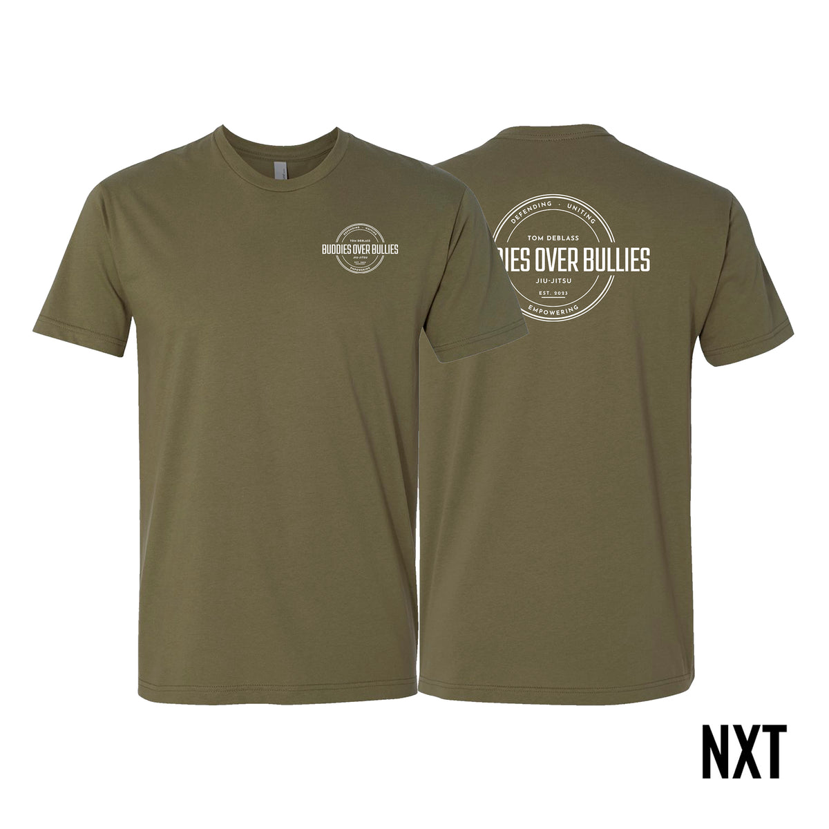 Buddies Over Bullies Next Level Adult Shirts #8031 A