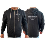 Buddies Over Bullies Academy Sherpa Lined Zip-Up Hoodie #8031 A