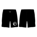 Flow BJJ All Black Custom Shorts #8032 A