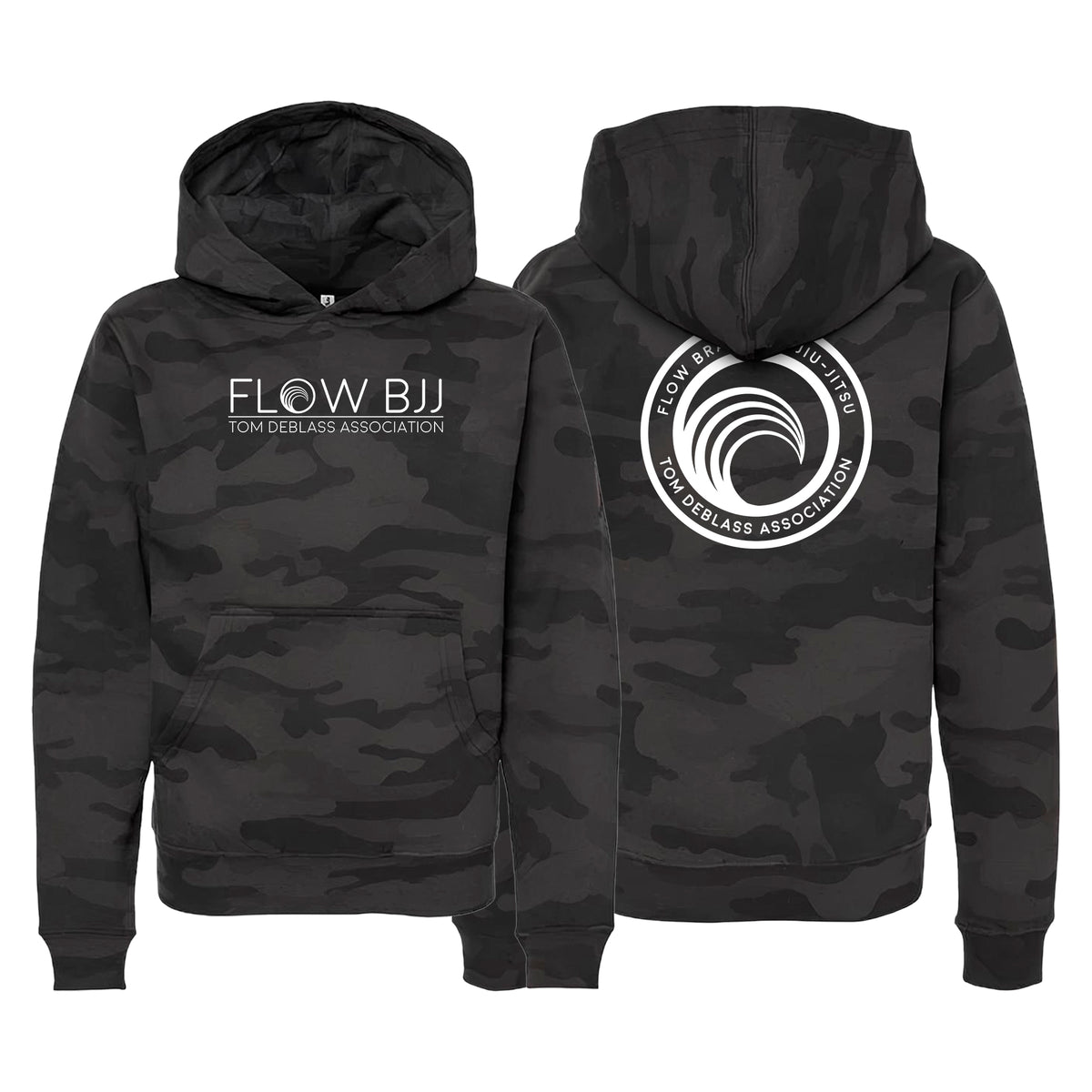 Flow BJJ Academy Sweater Kids Hoodie #8032 A