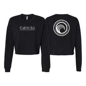 Flow BJJ Women's Cropped Crewneck Sweatshirt #8032 A